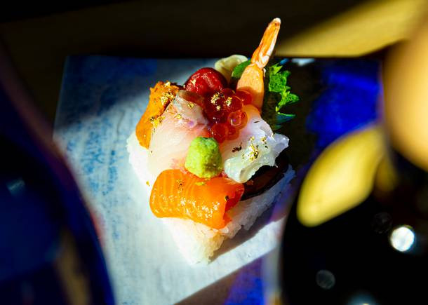 Sake wine tasting event