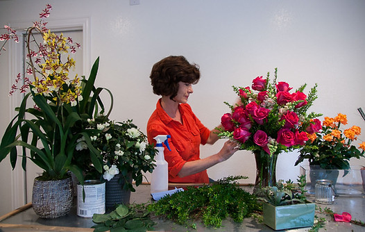 Melody Dockery is lead designer at Mad About Flowers Dallas.