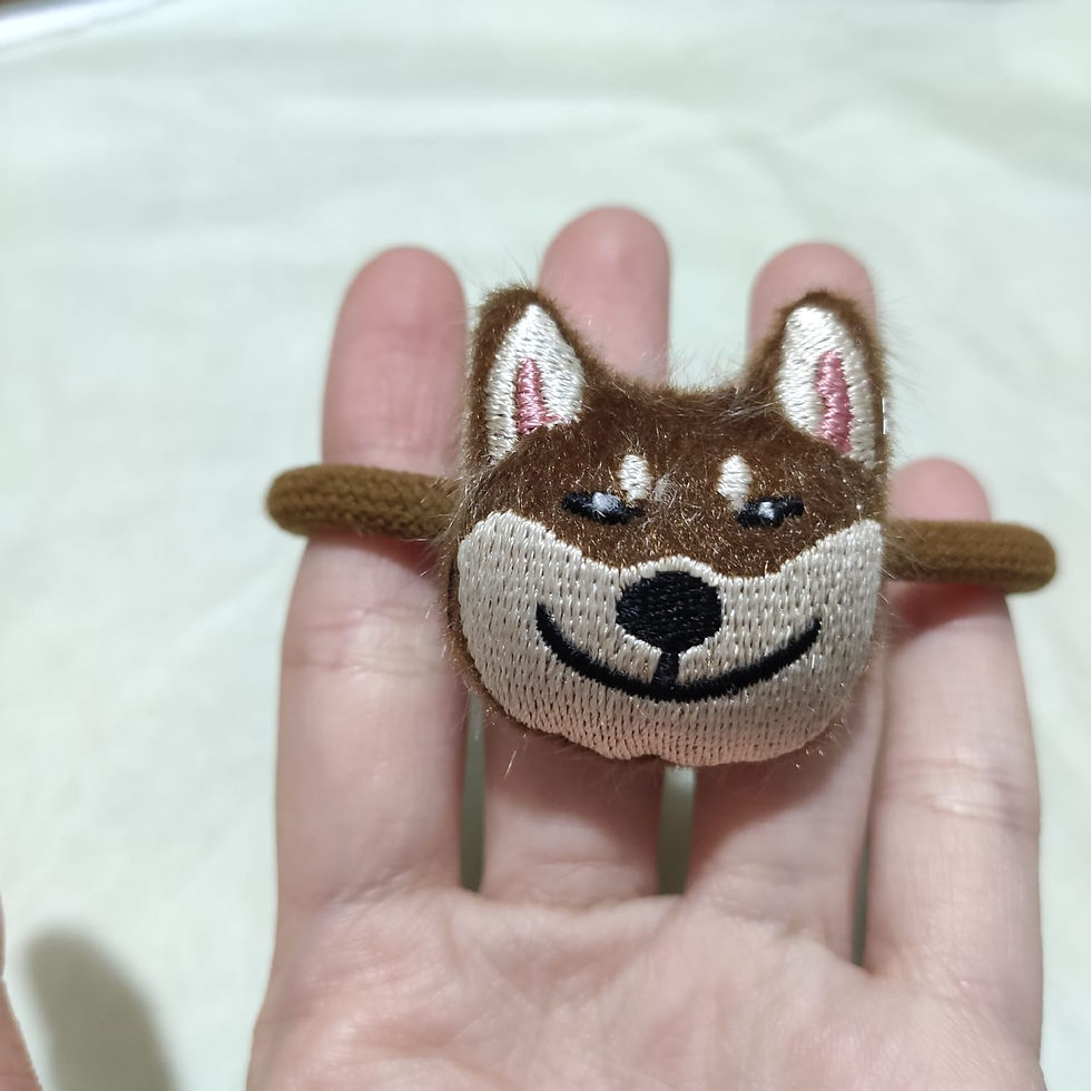 Hair Tie-Shiba2