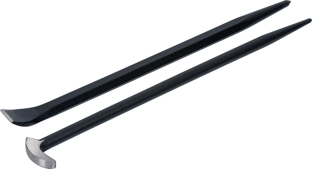 Prybar and aligning bar set