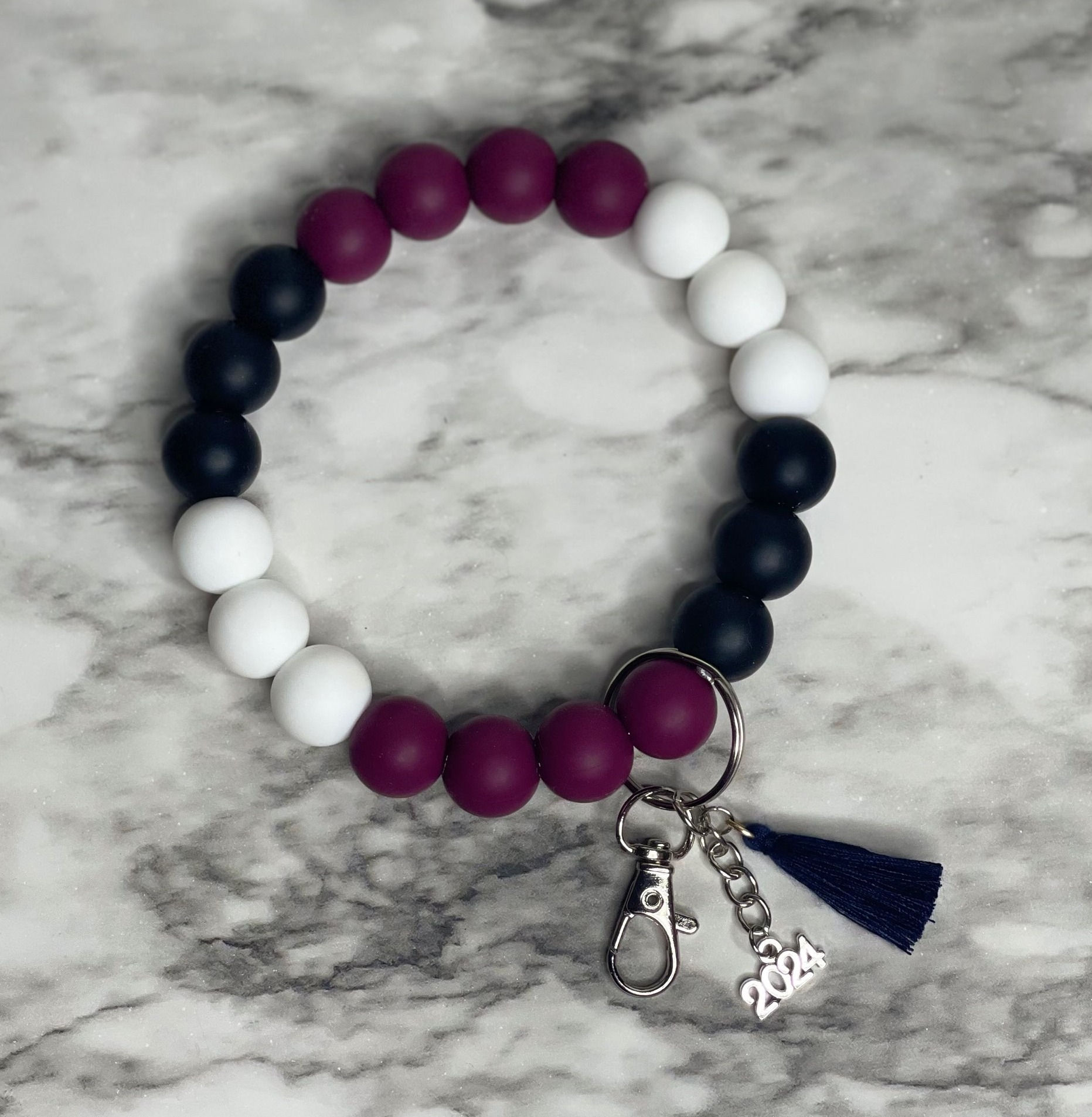 Silicone Beaded Wristlet-2024