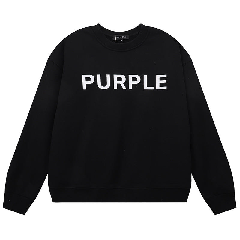 Purple Brand Logo Sweatshirts