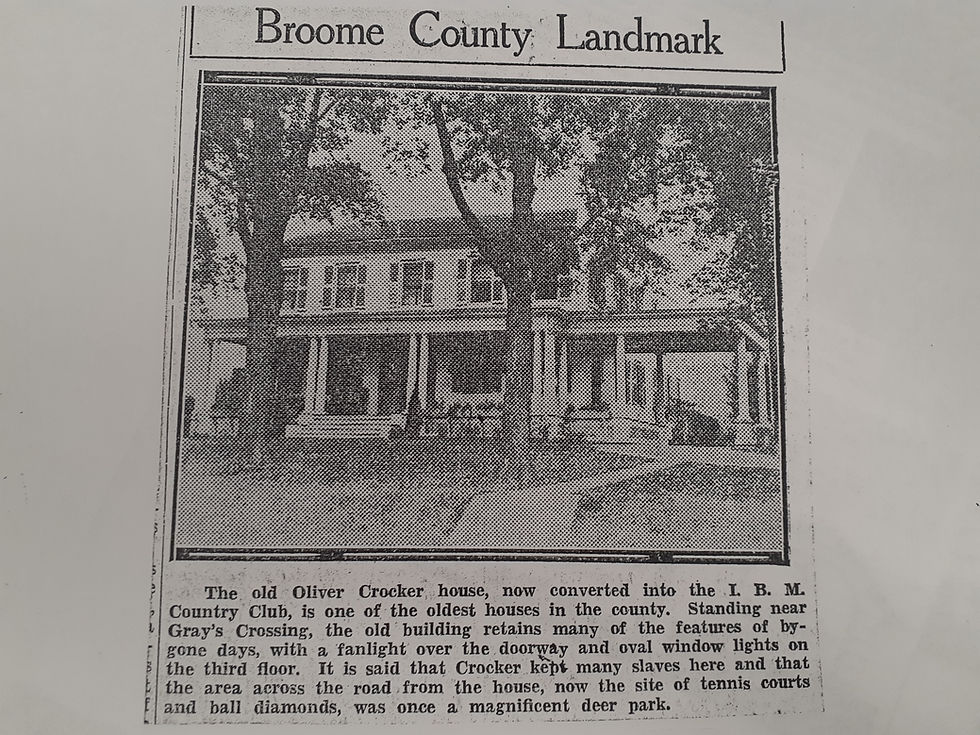 In Memory of the former IBM Country Club