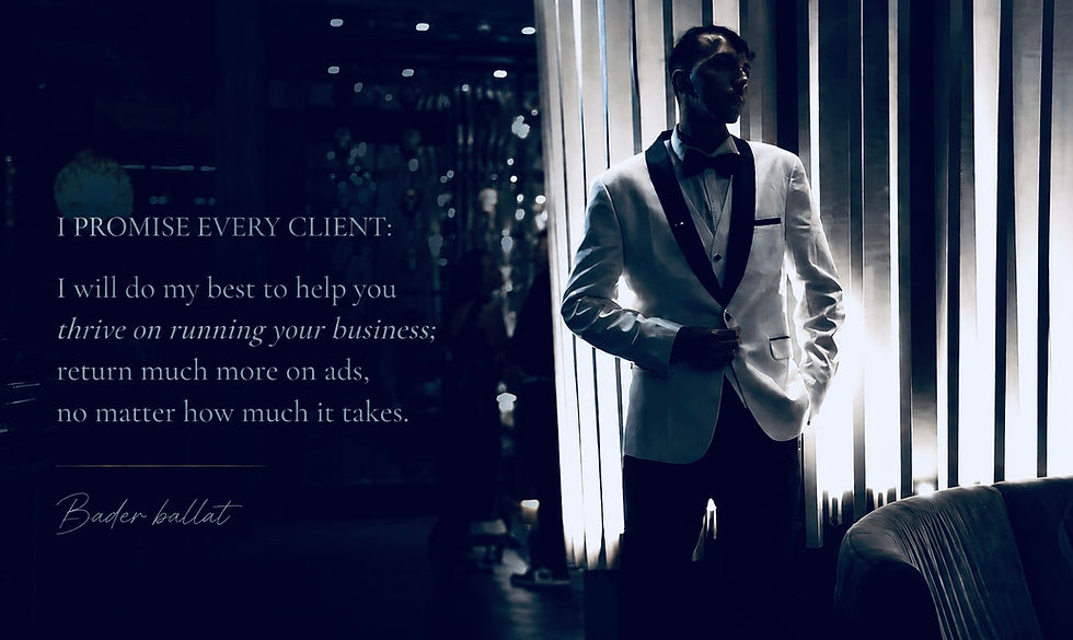 Professional consultant in a white suit standing in a modern office