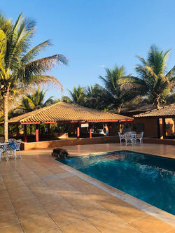 Quiosque, piscina, diversão