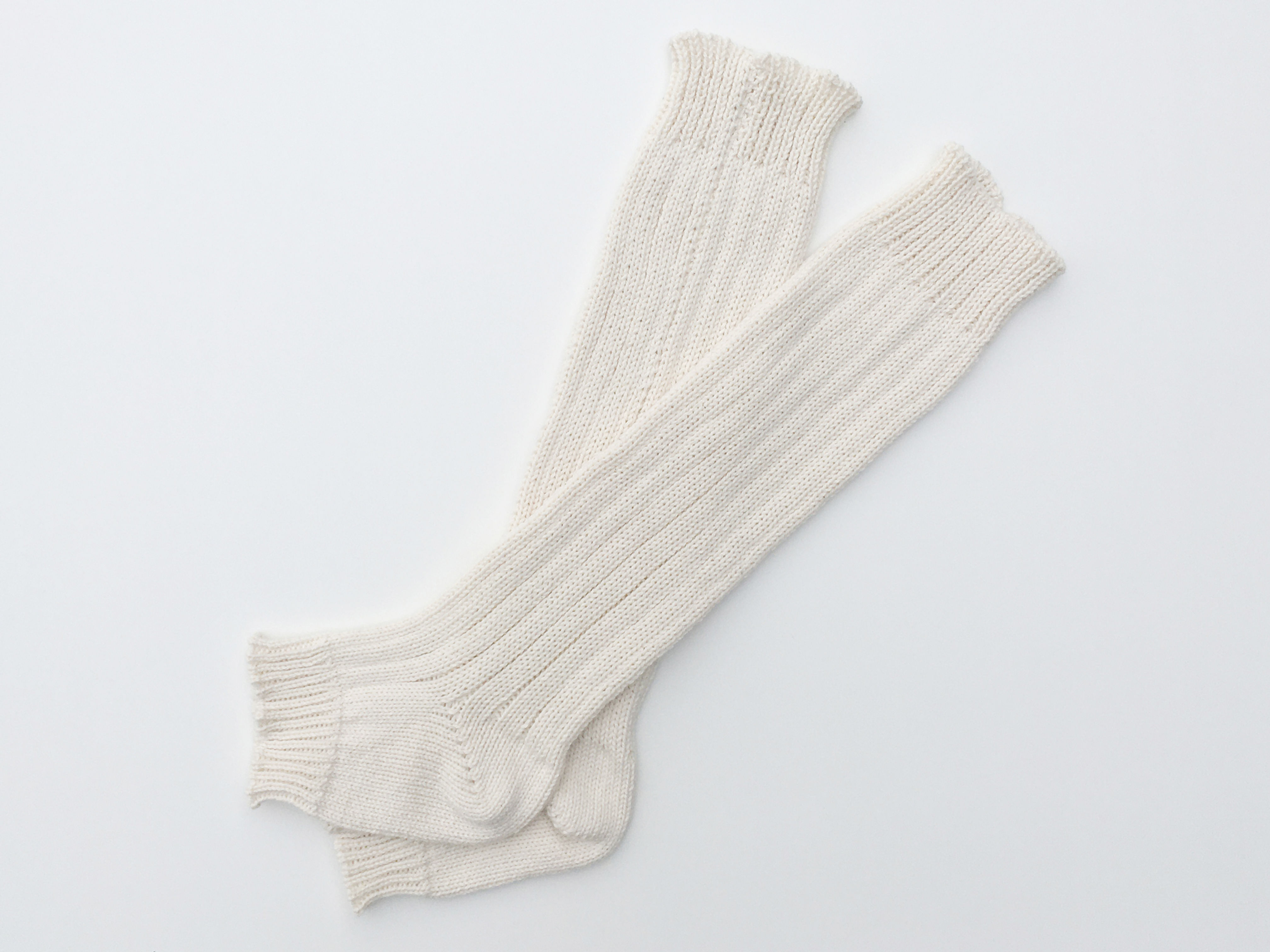 かかと付きロングレッグウォーマー