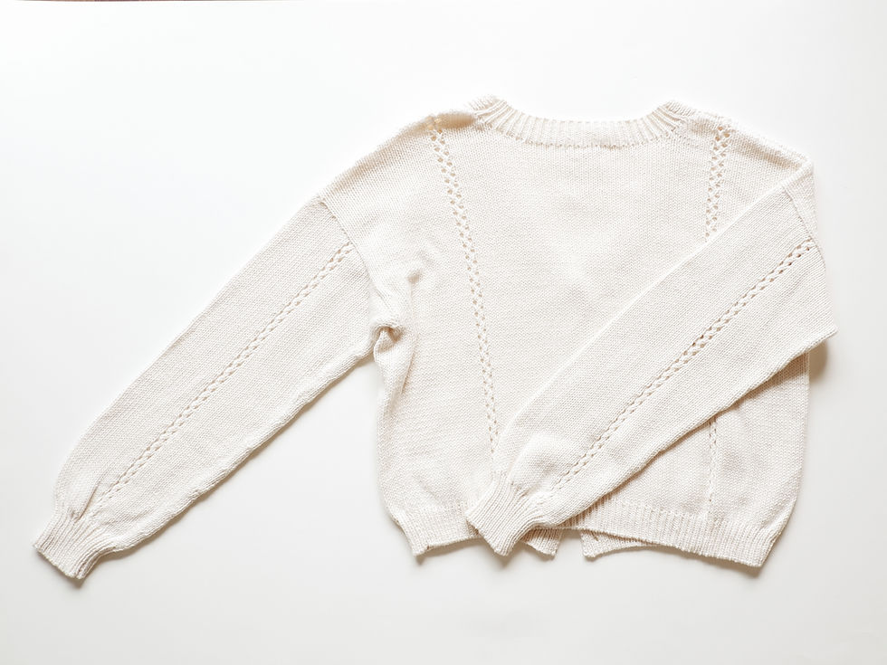 サムネイル： 透かし柄　Vネックカーディガン