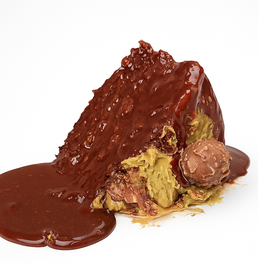 Dubai chocolate cake