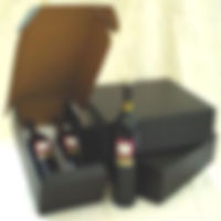 Black two bottle box