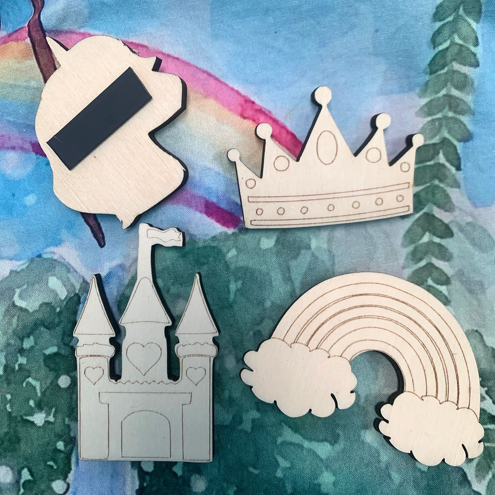 Thumbnail: Paint your own Unicorn rainbow