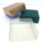 Transparent four choc  lid