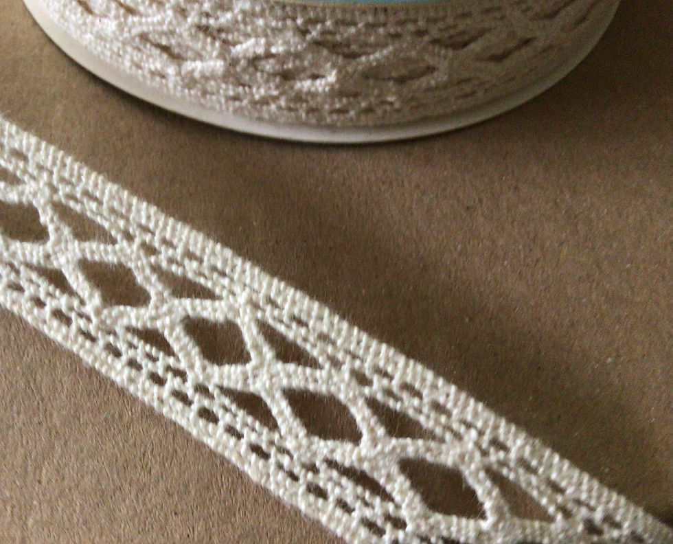 Cotton Lace Trim 16mm
