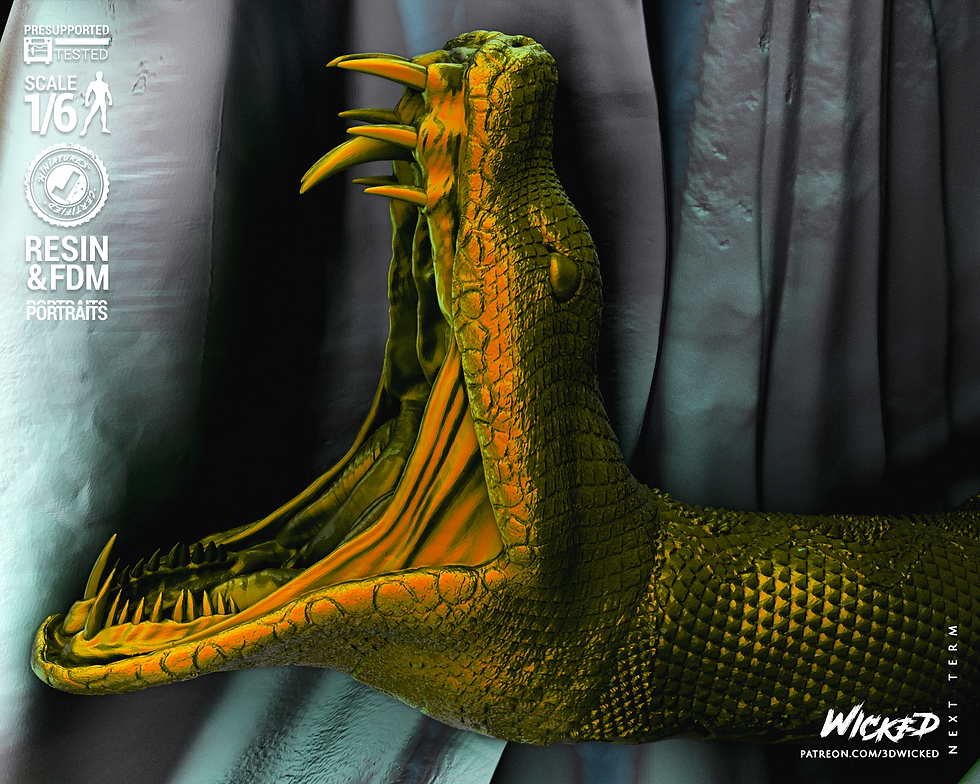 Miniaturbild: HARRY POTTER & VOLDEMORT ( DIORAMA ), HARRY POTTER, 1/4-1/24, FIGUR, FAN ART, 3D