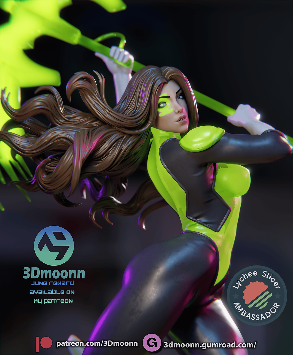 Jessica Cruz, Green Lantern, 1/4-1/24, Unbemalt, 3D-Druck, Figur, Statue, 3Dmoon