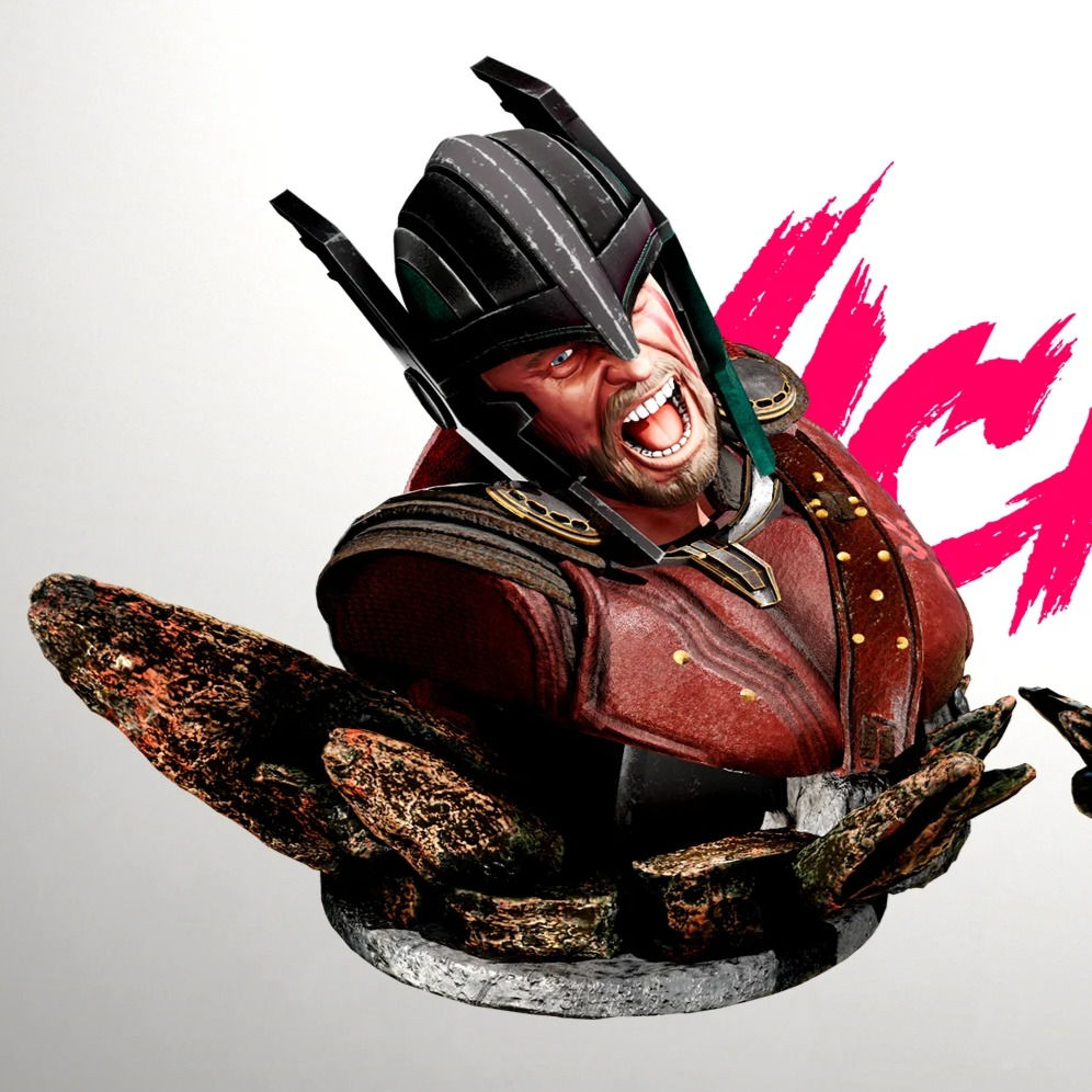 THOR, MARVEL, BUST, 70-200mm, FIGUR, FAN ART, 3D-DRUCK, STATUE, WICKED, MFW