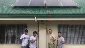 Solar electrification in Puerto Galera – barangay Baclayan March 2019