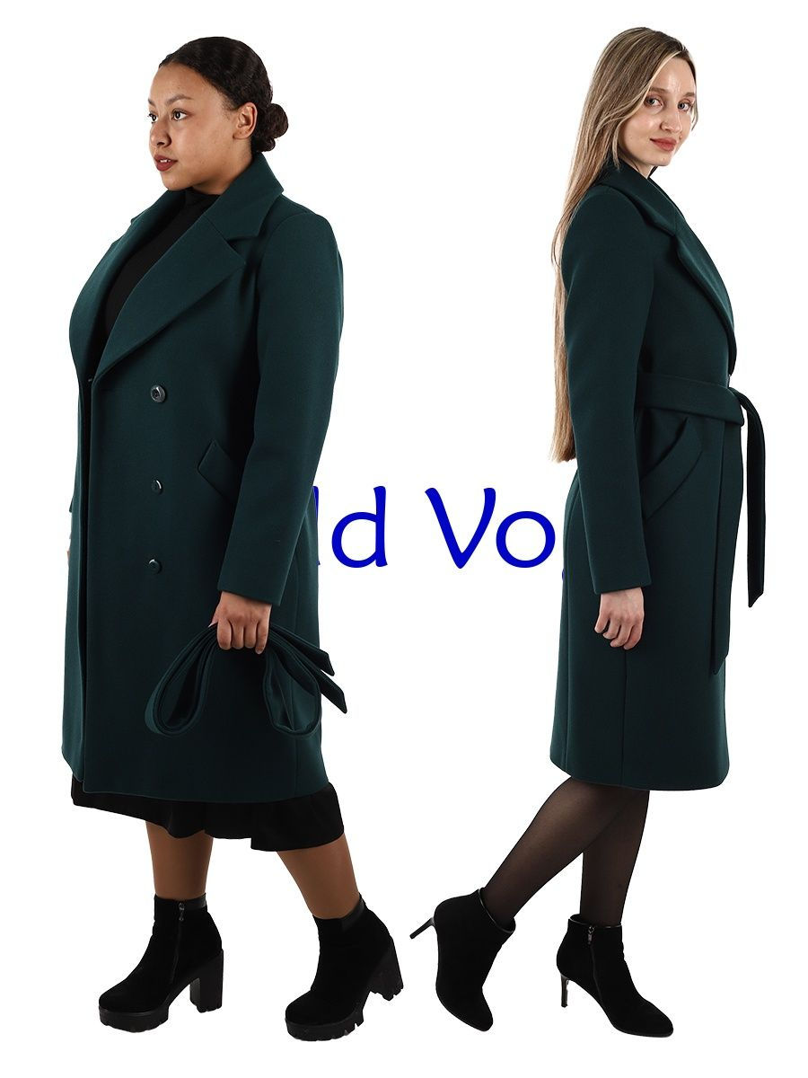 Миниатюра: Пальто модель WVCD5036.21058 цвет темно-зеленый