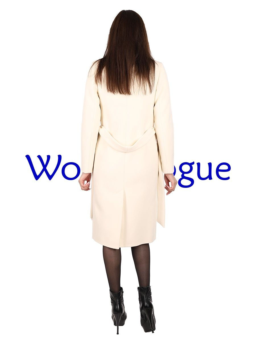 Миниатюра: Пальто модель WVCD1807.21673 цвет молочный
