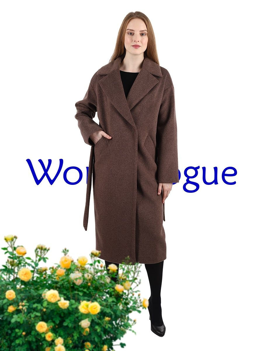 Пальто модель WVCD245.21673 цвет коричневый