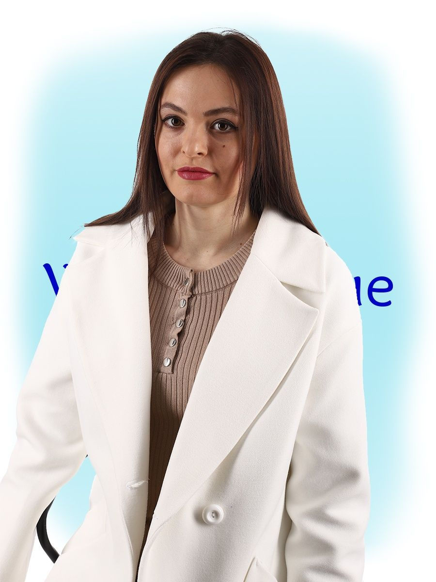 Пальто модель WVCD1819.777 цвет белый