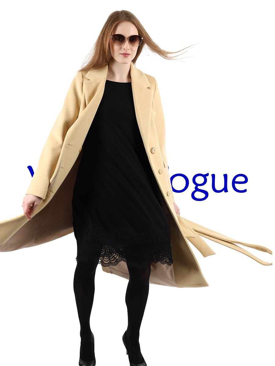 Миниатюра: Пальто модель WVCD5028.21673 цвет песочно-желтый