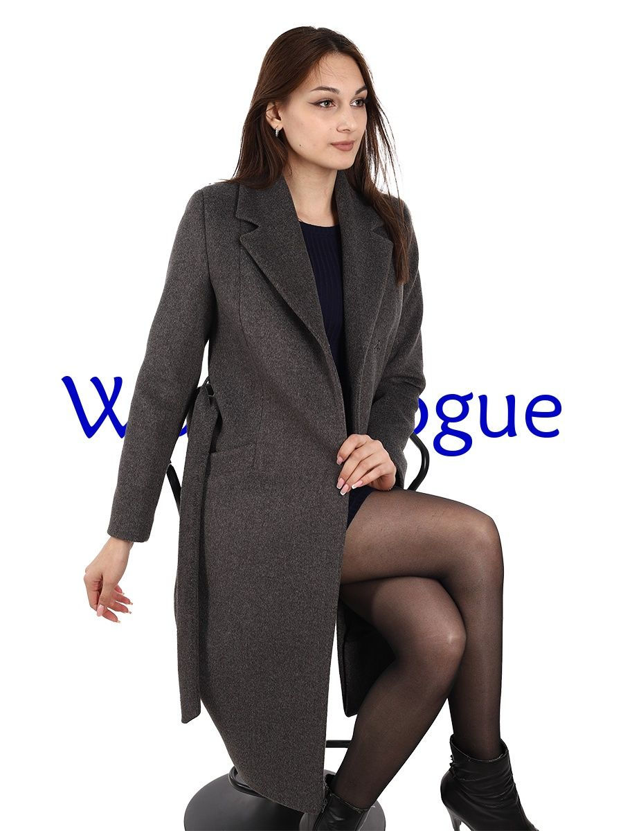 Пальто модель WVCD1807.21673 цвет темно-серый
