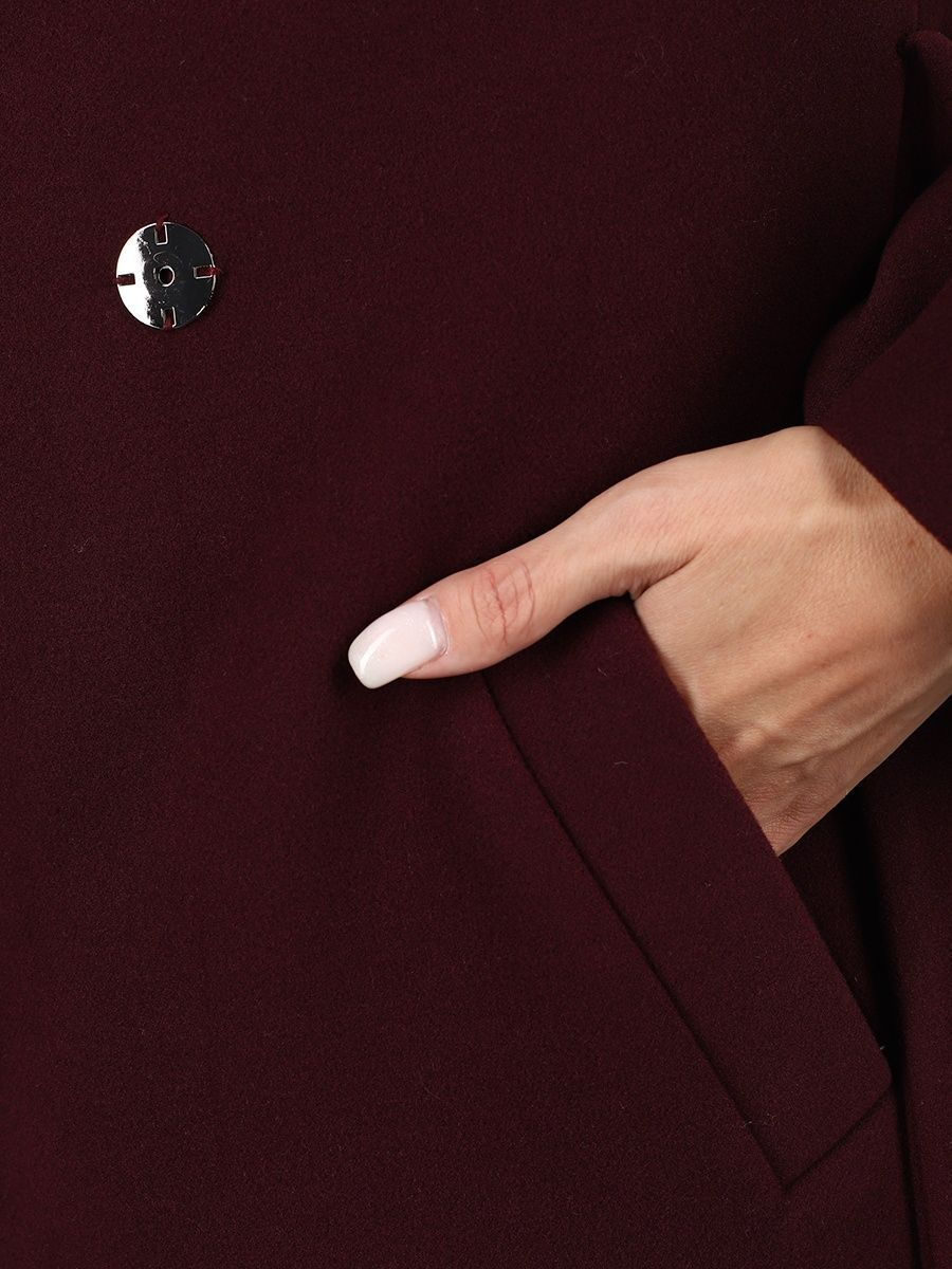 Миниатюра: Пальто модель WVCD1833.777 цвет темно-бордовый