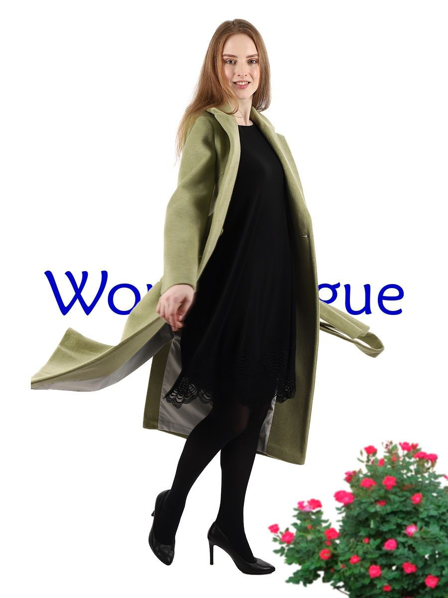 Пальто модель WVCD5028.21673 цвет папоротник