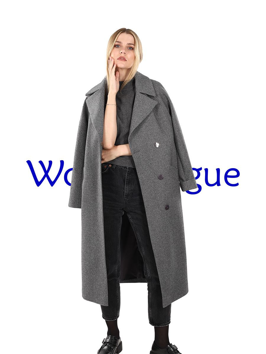 Миниатюра: Пальто модель WVCD135.21458 цвет темно-серый