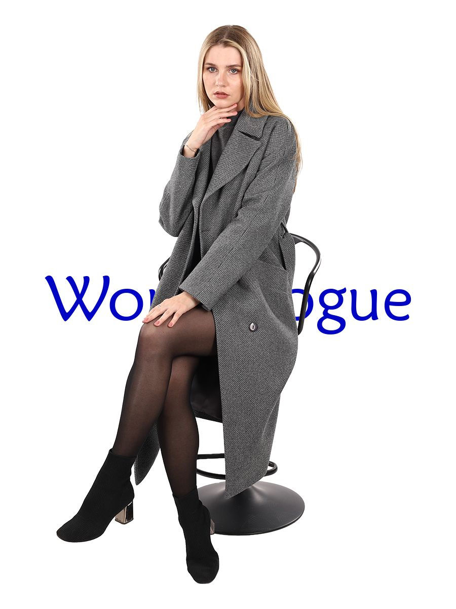 Миниатюра: Пальто модель WVCD135.21458 цвет темно-серый