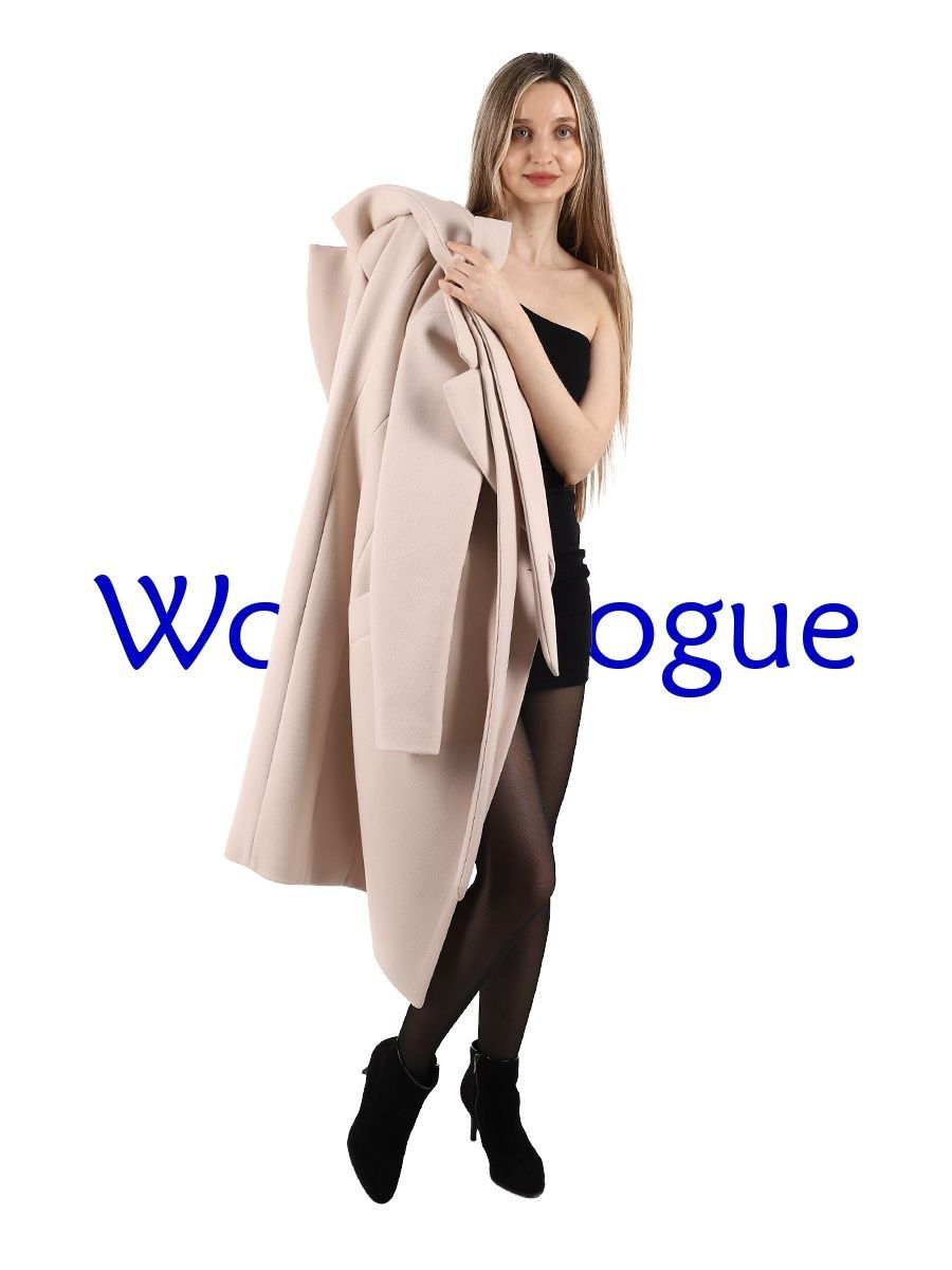 Миниатюра: Пальто модель WVCD5036.21058 цвет пудровый