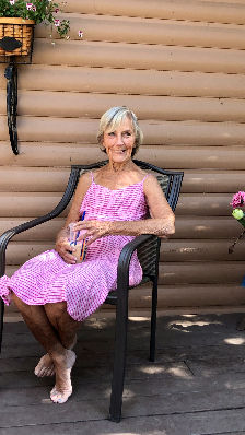 One of my most favortie pictures of my mother. Love the bare feet!