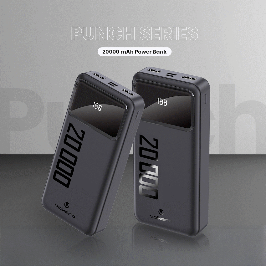 Volkano Powerbank Punch Series