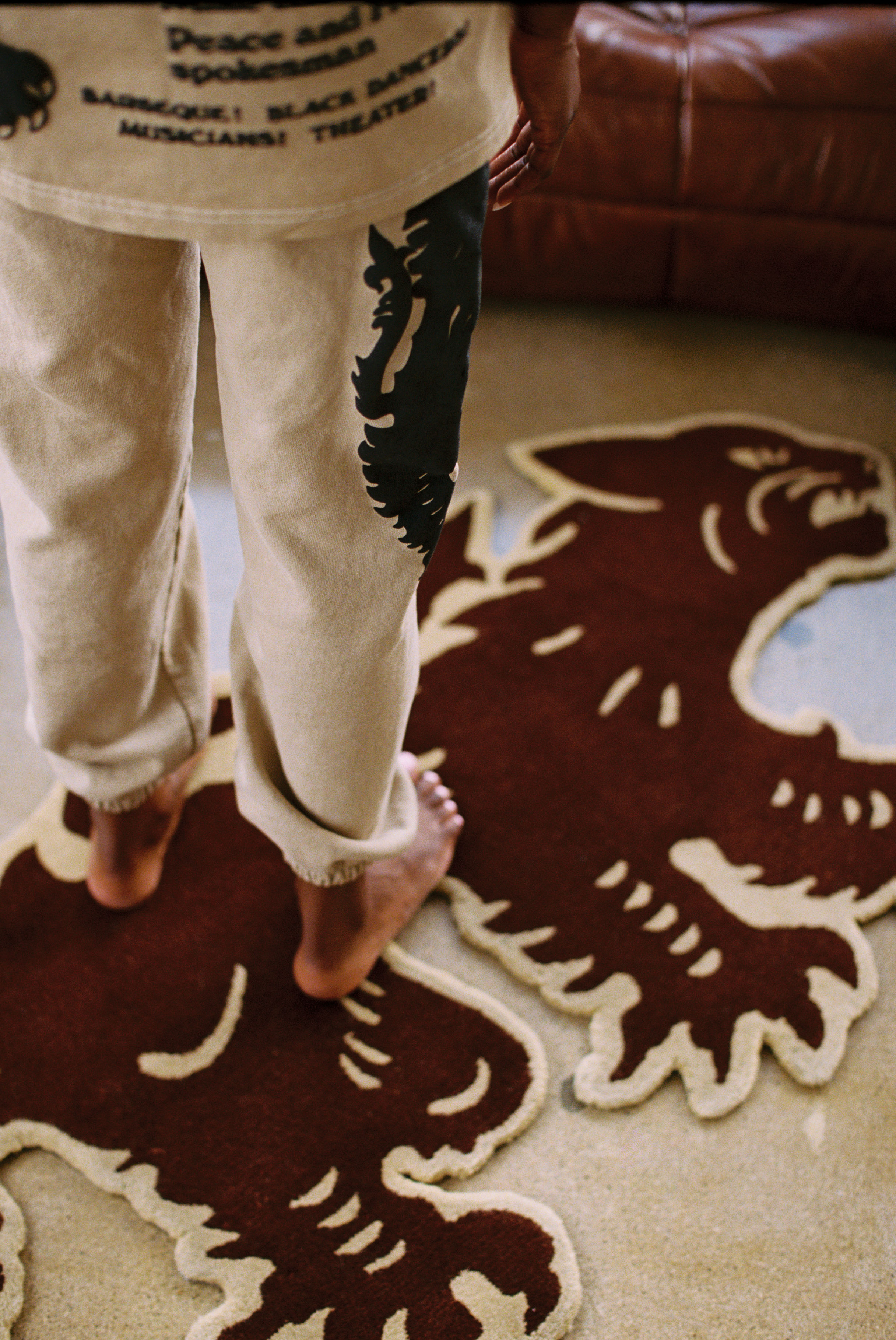 Panther Rug: Brown