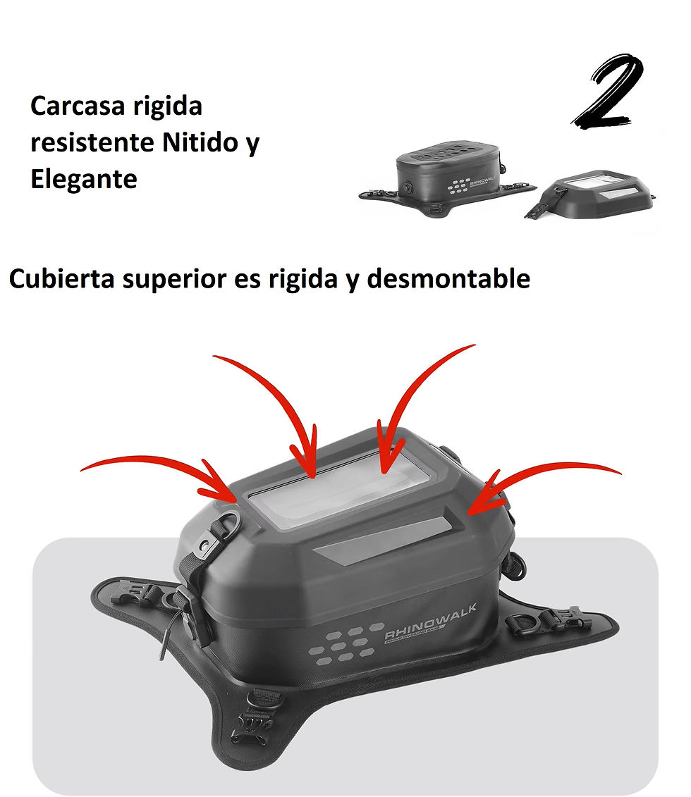 Miniatura: Bolso de Tanque Rhinowalk para Celular 5,6L