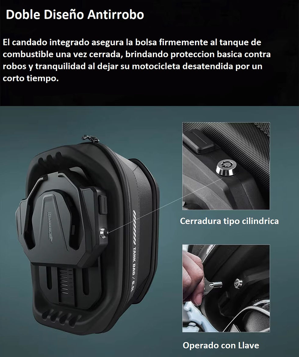 Miniatura: Bolso de Tanque Rhinowalk 6,5L