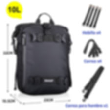 Alforja y Bandolera Rhinowalk 10L Impermeable