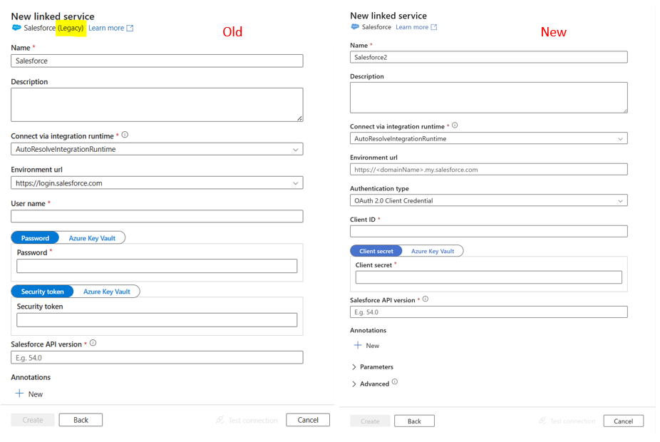Data Factory Salesforce connector changing. What should you do?
