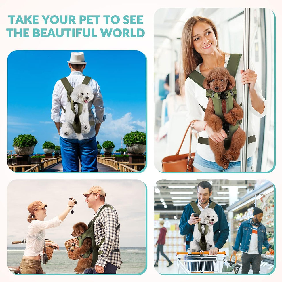 Miniaturbild: CarryPaws Pro™ – Fronttrage-Rucksack für Haustiere