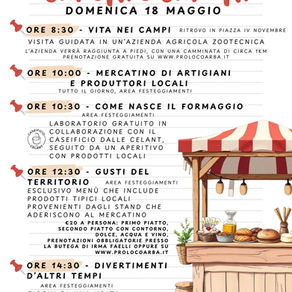 Saperi e Sapori - domenica 18 maggio