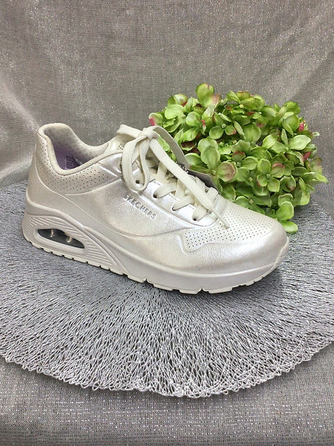 doru様 Skechers - UNO - Pearl Princess 177126 (White Pearl Princess