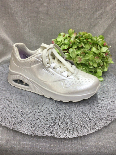 さっこ♡ Skechers - UNO - Pearl Princess 177126 (White Pearl Princess