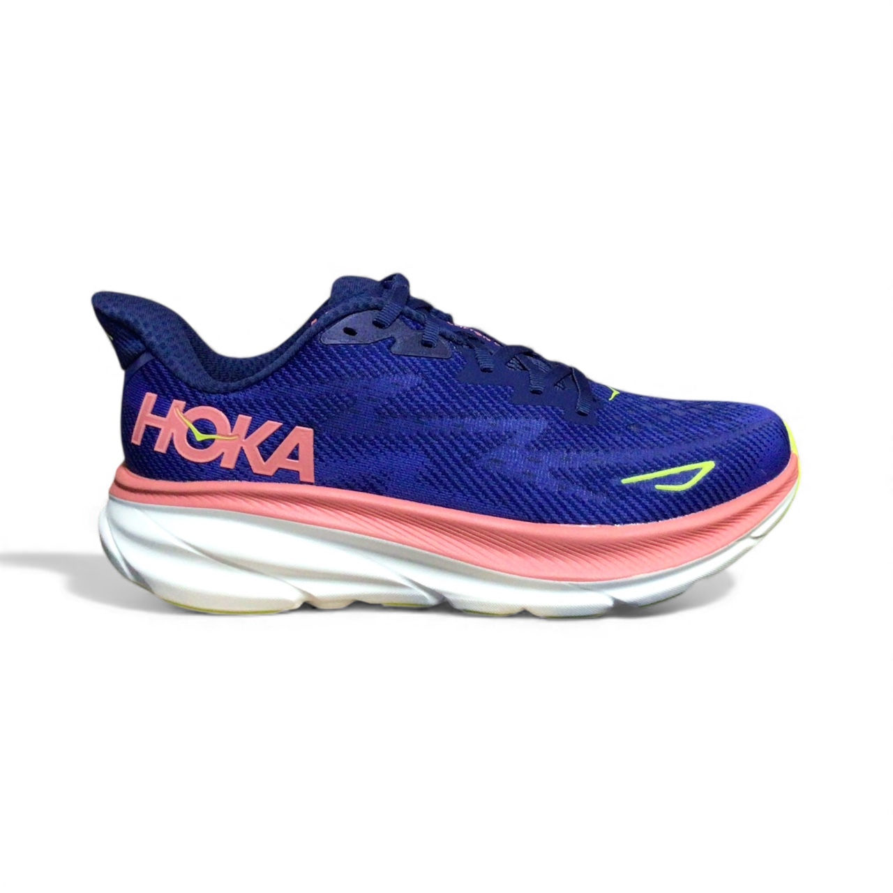 Hoka - Women’s Clifton 9 (Evening Sky/Coral) 1127896