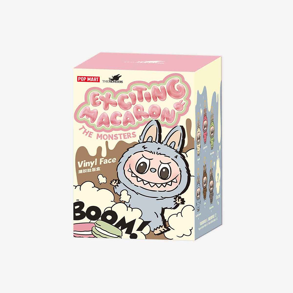 Thumbnail: THE MONSTERS Tasty Macarons Vinyl Face Blind Box