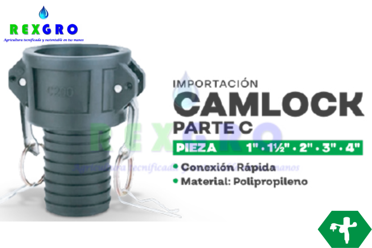 CONECTOR RAPIDO POLIPROPILENO PARTE C