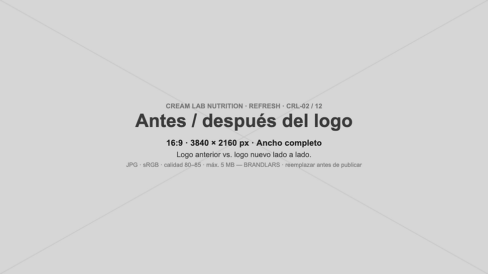 CREAM LAB NUTRITION — brand refresh by Brandlars (image 2)