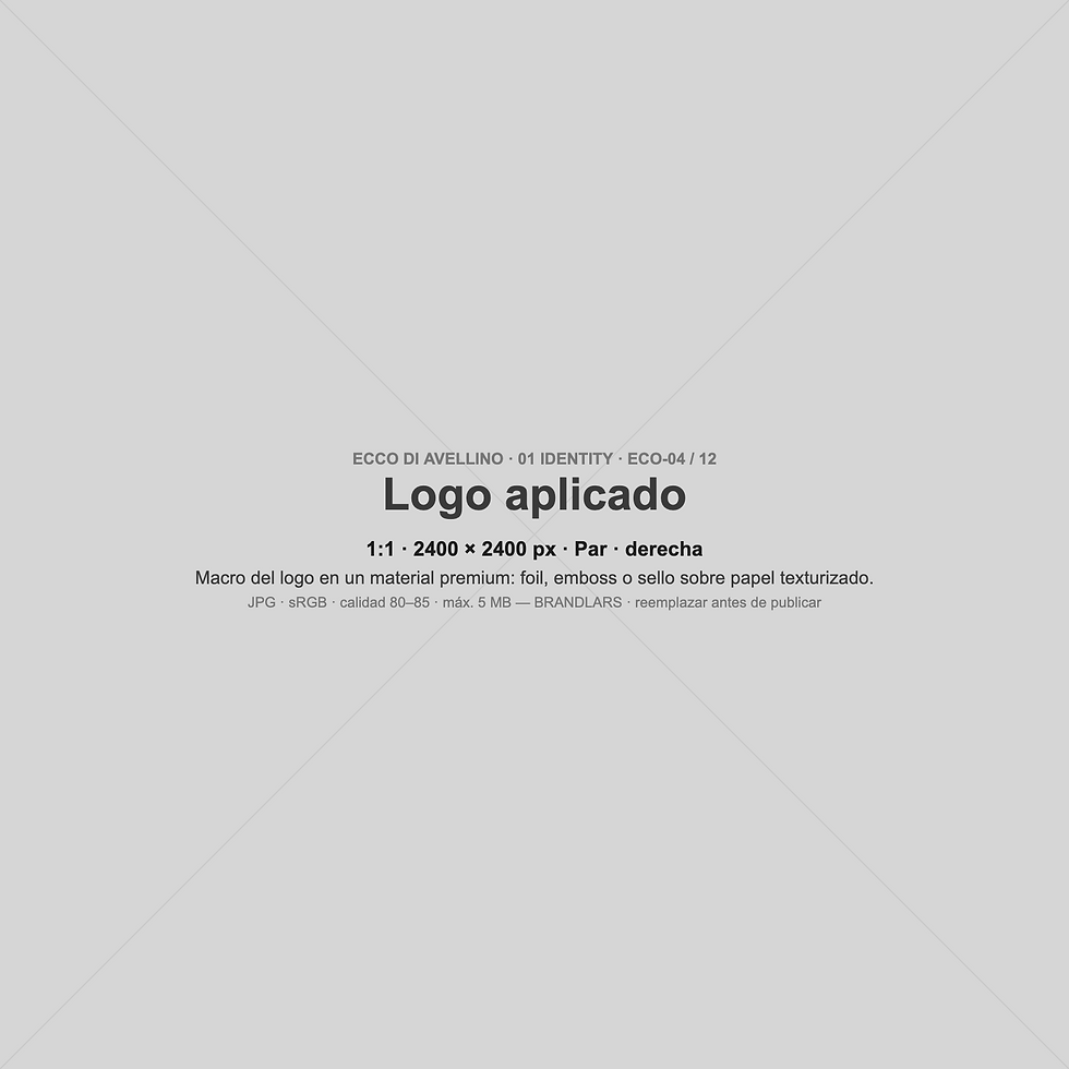 ECCO DI AVELLINO — brand identity system by Brandlars (image 4)