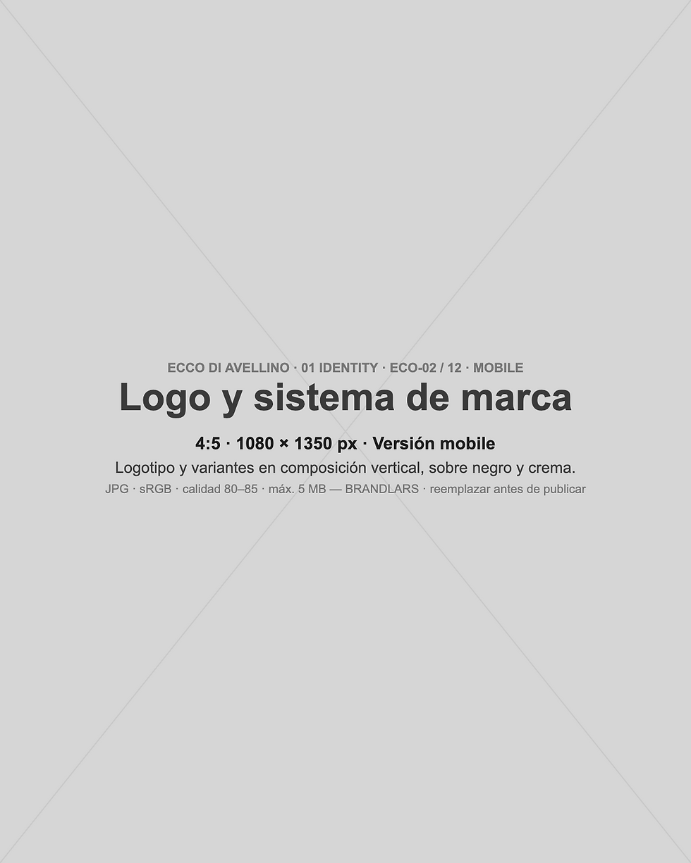 ECCO DI AVELLINO — brand identity system by Brandlars (image 2)