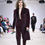 Sličica: Burgundy Velvet Asymmetric Suit with Black Velvet Lapel