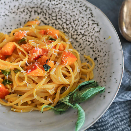 Schnelle Kürbispasta [Blitzrezept]
